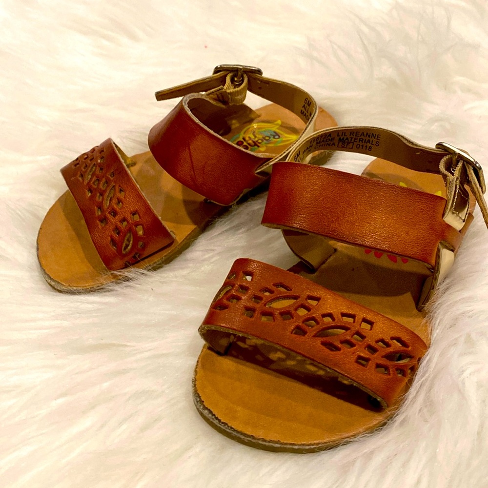 Faux leather Sandals size 6